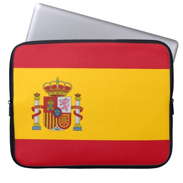 Housse Pour Ordinateur Portable Drapeau de l'Espagne (Devant)