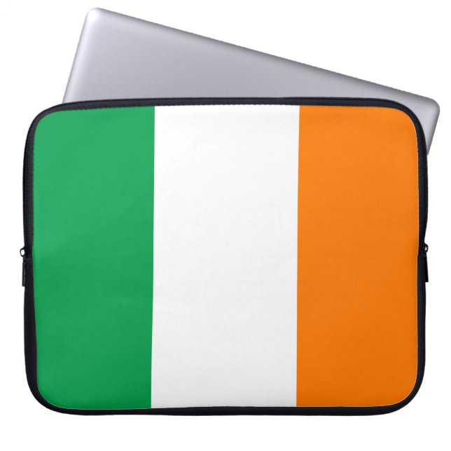 Housse Pour Ordinateur Portable Drapeau de l'Irlande (Devant)