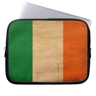 Housse Pour Ordinateur Portable Drapeau de l'Irlande