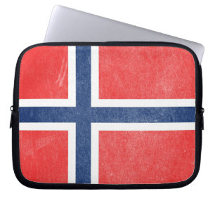 Housse Pour Ordinateur Portable Drapeau de Norvège