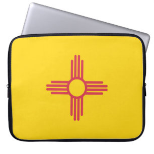 Housse Pour Ordinateur Portable Drapeau d'État du Nouveau-Mexique, États-Unis