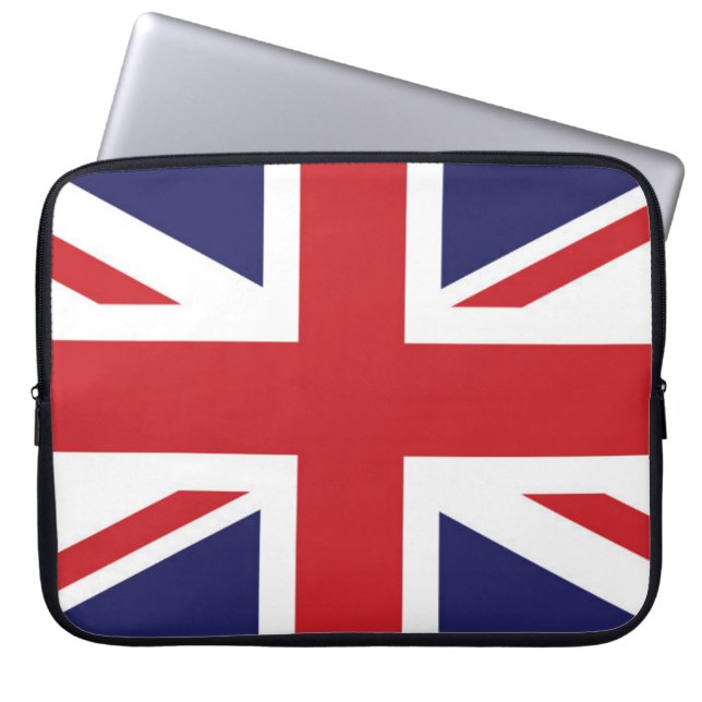 Housse Pour Ordinateur Portable Drapeau du Royaume-Uni (Devant)