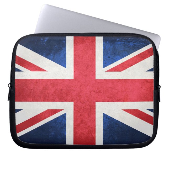 Housse Pour Ordinateur Portable Drapeau du Royaume-Uni (Devant)