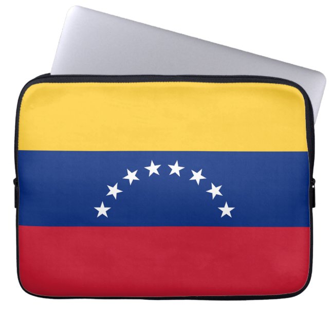 Housse Pour Ordinateur Portable Drapeau du Venezuela (Devant)