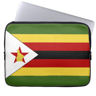 Housse Pour Ordinateur Portable drapeau du Zimbabwe