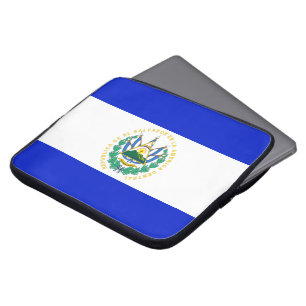 Housse Pour Ordinateur Portable Drapeau El Salvador