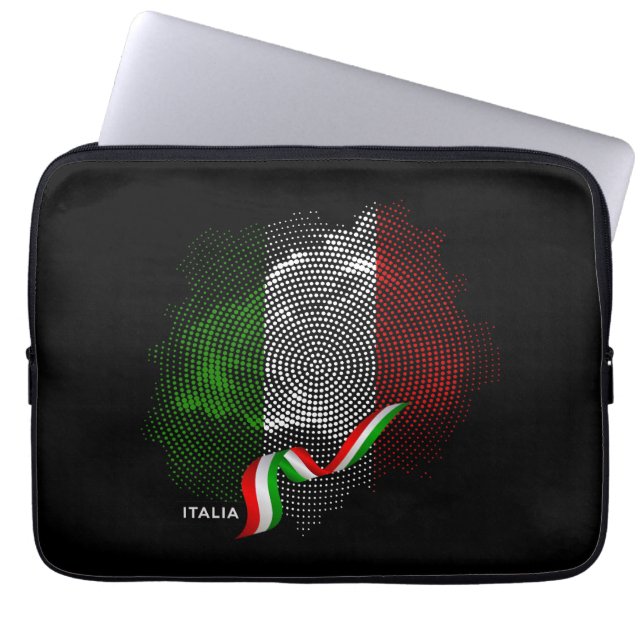 Housse Pour Ordinateur Portable Drapeau italien (Devant)