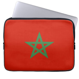 Housse Pour Ordinateur Portable drapeau marocain