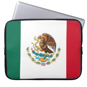 Housse Pour Ordinateur Portable Drapeau mexicain