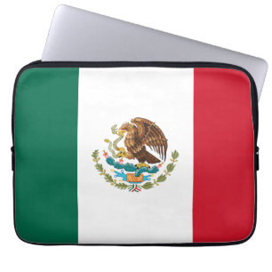 Housse Pour Ordinateur Portable Drapeau mexicain - Drapeau du Mexique