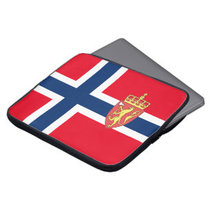 Housse Pour Ordinateur Portable Drapeau norvégien