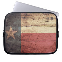 Drapeau Old Wood Texas