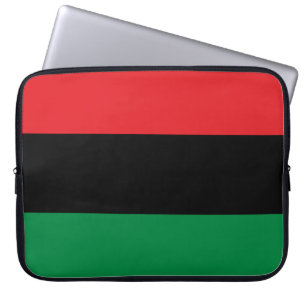Housse Pour Ordinateur Portable Drapeau panafricain