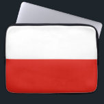 Housse Pour Ordinateur Portable Drapeau polonais<br><div class="desc">Un cadeau idéal pour tous ceux qui sont patriotes de leur pays !</div>