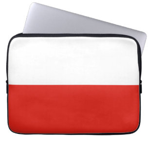 Housse Pour Ordinateur Portable Drapeau polonais