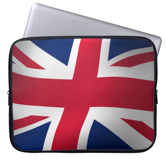 HOUSSE POUR ORDINATEUR PORTABLE DRAPEAU ROYAL UK COOL (Devant)