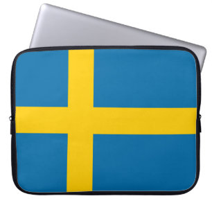 Housse Pour Ordinateur Portable Drapeau suédois (Suède)