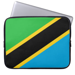 Housse Pour Ordinateur Portable Drapeau tanzanien