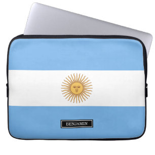 Housse Pour Ordinateur Portable Drapeau traditionnel de l'Argentine
