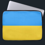 Housse Pour Ordinateur Portable Drapeau ukrainien<br><div class="desc">drapeau ukrainien,  soutien Ukraine bleu et jaune combat ukrainien</div>