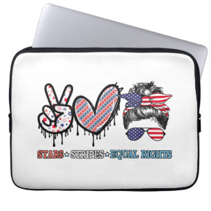 Housse Pour Ordinateur Portable Drôle américain Patriotique