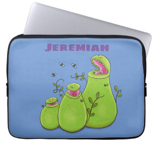 Housse Pour Ordinateur Portable Drôle carnivore carnivore carnivore plante dessin