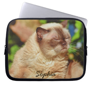 Housse Pour Ordinateur Portable Drôle Chat & Pour Kitten Amateurs