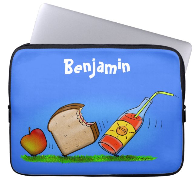 Housse Pour Ordinateur Portable Drôle de dessin animé de fourmis (Devant)