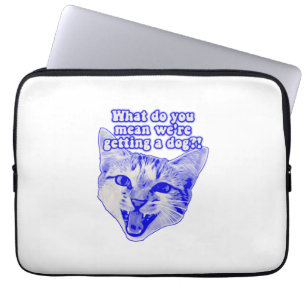 Housse Pour Ordinateur Portable Drôle mème de chat grincheux pour kitty et amoureu
