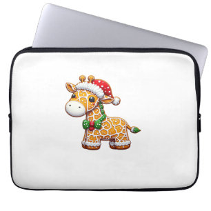 Housse Pour Ordinateur Portable Drôle pain d'épice homme Giraffe Noël femmes homme