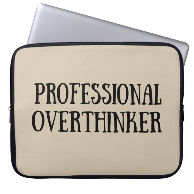 Housse Pour Ordinateur Portable Drôle sarcastique dit citations célèbres (Devant)