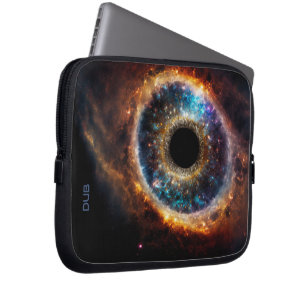 Housse Pour Ordinateur Portable Dubman Designs : Œil Universel, Galaxie Céleste