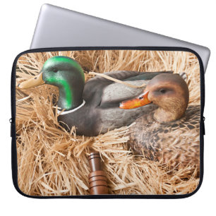 Housse Pour Ordinateur Portable Duck Call Mallard Drake Chasse Coque d'ordinateur