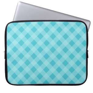 Housse Pour Ordinateur Portable Dusty Aqua En vichy Portable