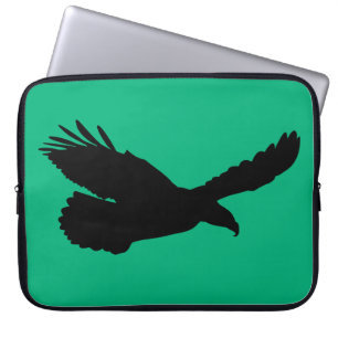 Housse Pour Ordinateur Portable Eagle Flying Green Portable Sleeve Your Color - Te