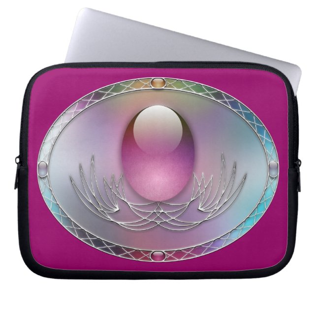 Housse pour ordinateur portable Easter Eggs (Devant)