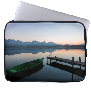 Housse Pour Ordinateur Portable Eau   Lac Hopfen Alpes bavaroises Allemagne