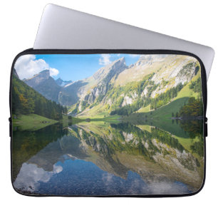 Housse Pour Ordinateur Portable Eau Seealpsee Lac Alpes suisses Suisse