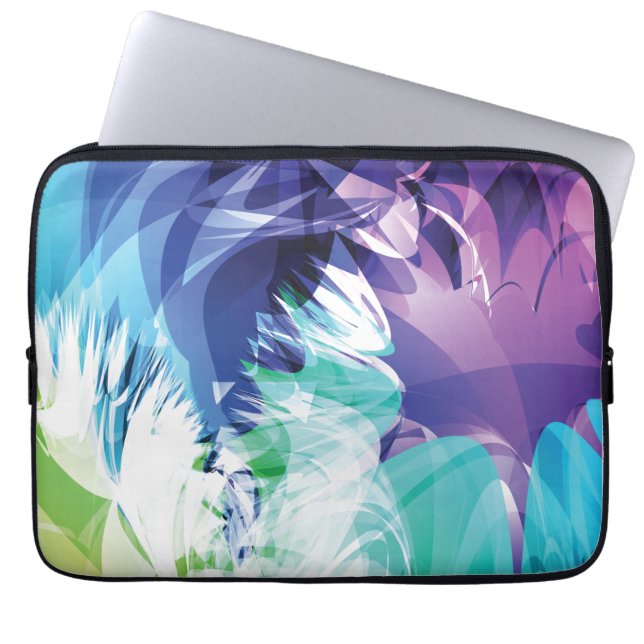 HOUSSE POUR ORDINATEUR PORTABLE EAU SPLASH (Devant)