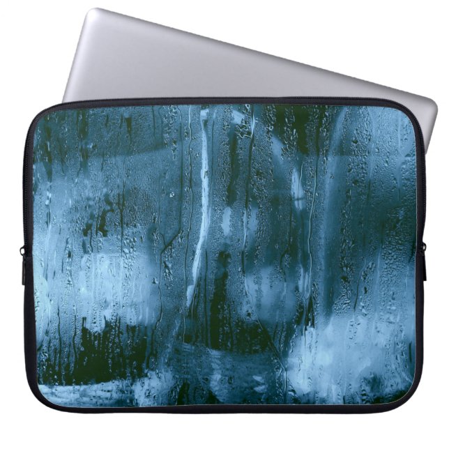 HOUSSE POUR ORDINATEUR PORTABLE EAU VERTE HUMIDE (Devant)