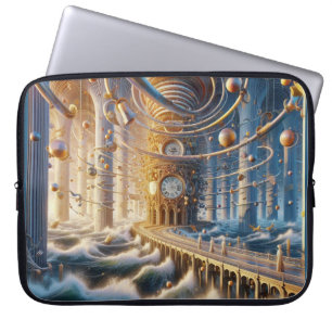 Housse Pour Ordinateur Portable Echos de '73 : Le Labyrinthe de Chronos Ocean