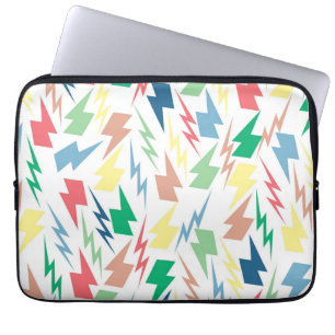 Housse Pour Ordinateur Portable Éclair coloré Y2K Indie Moderne