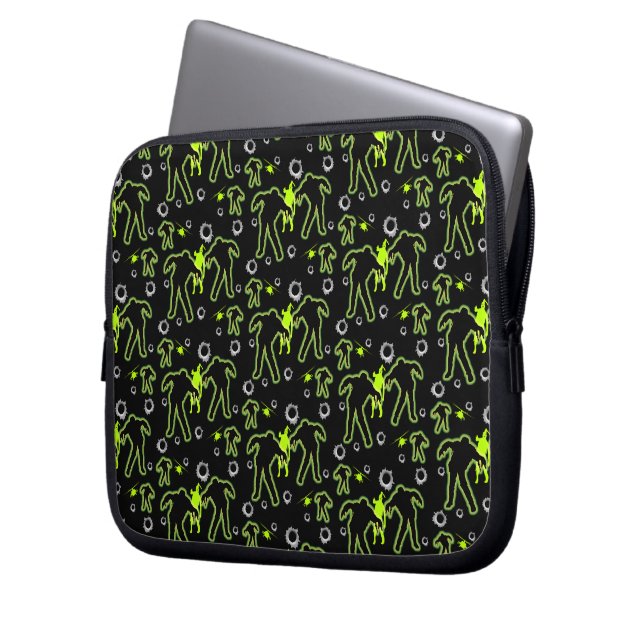 Housse Pour Ordinateur Portable École de zombies pour garçons (devant gauche)