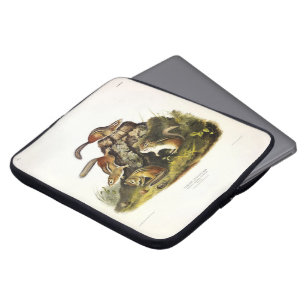 Housse Pour Ordinateur Portable Écureuil à écorce ( Chipmunk oriental ) par Audubo