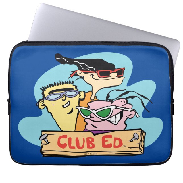 Housse Pour Ordinateur Portable Ed, Edd, n Eddy - Club Ed (Devant)