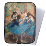 Housse Pour Ordinateur Portable Edgar Degas - Danseurs en bleu<br><div class="desc">Danseurs en bleu / Danseuses bleues - Edgar Degas,  1890-1893</div>