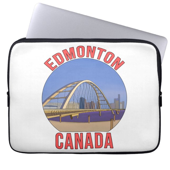 Housse Pour Ordinateur Portable Edmonton Alberta Canada (Devant)