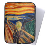 Housse Pour Ordinateur Portable Edvard Munch - Le cri 1910<br><div class="desc">The Scream / Skrik - Edvard Munch,  1910</div>