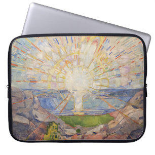 Housse Pour Ordinateur Portable Edvard Munch Peinture murale Le Soleil (Solen) (19