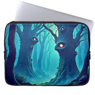 Housse Pour Ordinateur Portable Eerie Woodland Eyes